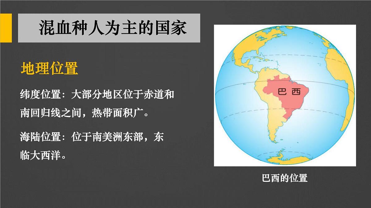 人教版(2024) 七年级地理下册(2024) 第十章 西半球的国家第二节 巴西 课件第2页