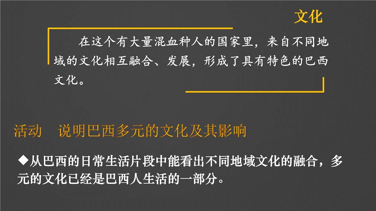 人教版(2024) 七年级地理下册(2024) 第十章 西半球的国家第二节 巴西 课件第5页
