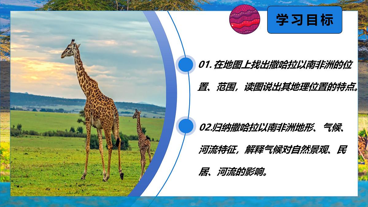 9.3.1 撒哈拉以南的非洲(课时1)2025学年七年级地理下册(人教版2024) 课件第3页