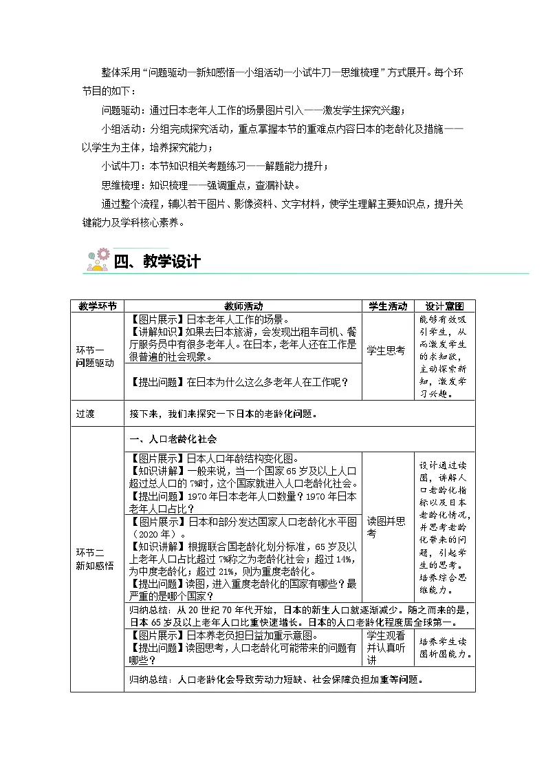 第八章 第一节 日本(第2课时)教案 人教版(2024)地理七年级下册第2页