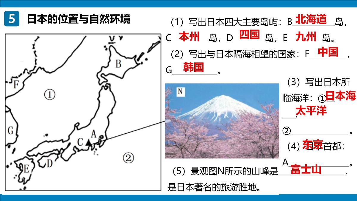 2024-2025学年七年级地理下学期期中期中复习地图突破(七下第7章—第8章)(PPT)第8页