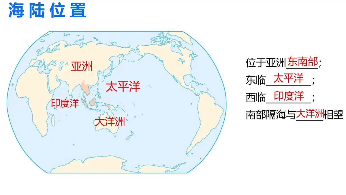 初中 地理 人教版(2024) 七年级下册(2024) 第八章第二节 东南亚 课件第5页