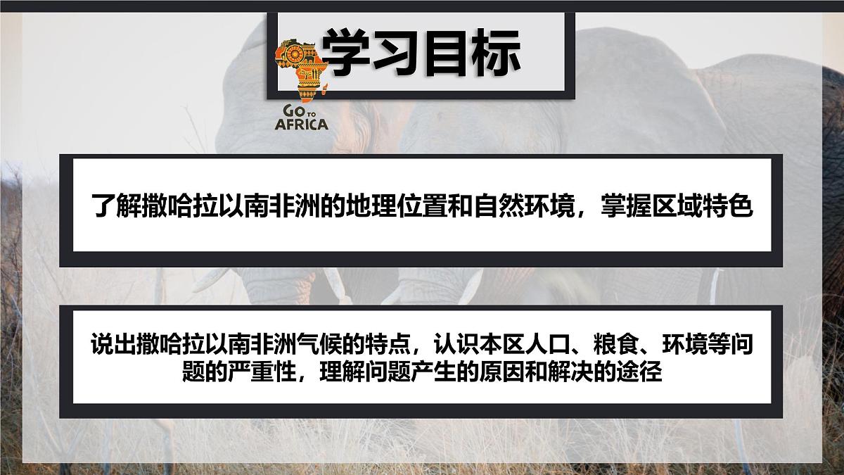 初中 地理 人教版(2024) 七年级下册(2024) 第九章第三节 撒哈拉以南非洲 课件第2页