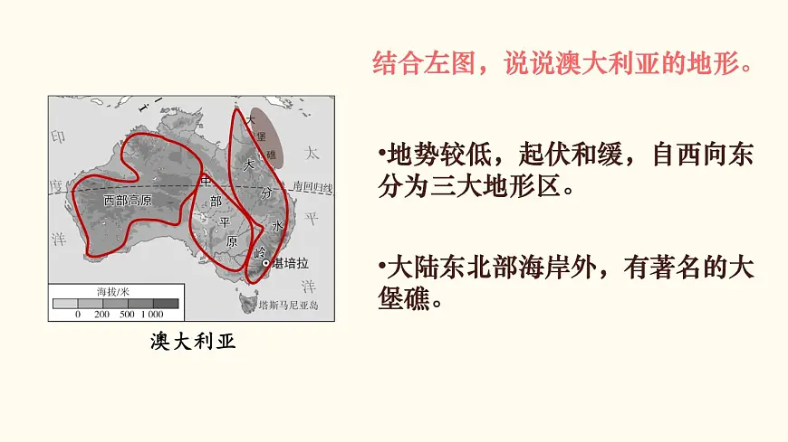 初中 地理 人教版(2024) 七年级下册(2024) 第九章第四节 澳大利亚 课件第5页