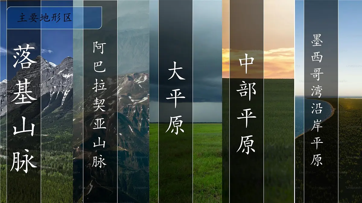 初中 地理 人教版(2024) 七年级下册(2024) 第十章第一节 美国 课件第3页