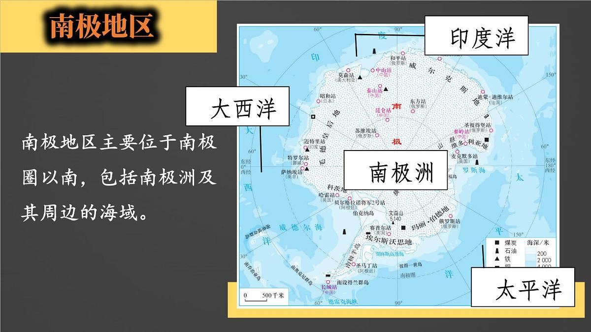 初中 地理 人教版(2024) 七年级下册(2024) 第十一章 极地地区 课件第5页