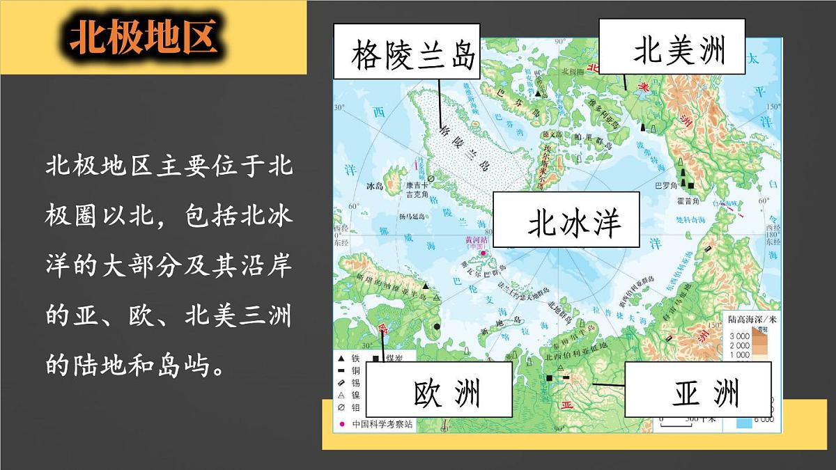 初中 地理 人教版(2024) 七年级下册(2024) 第十一章 极地地区 课件第6页