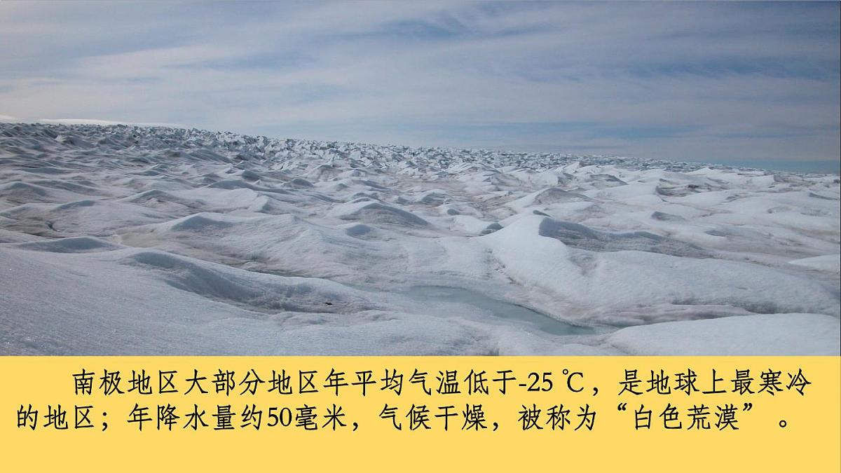 初中 地理 人教版(2024) 七年级下册(2024) 第十一章 极地地区 课件第8页