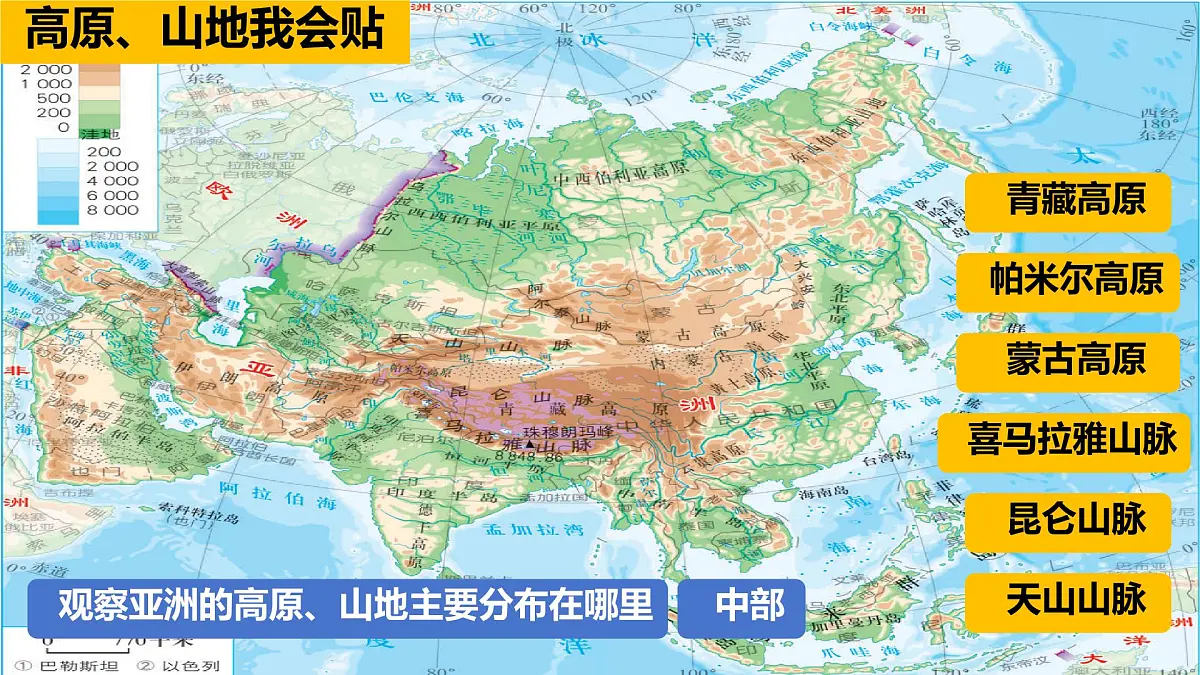 初中 地理 人教版(2024) 七年级下册(2024) 第七章第一节 自然环境 课件第5页