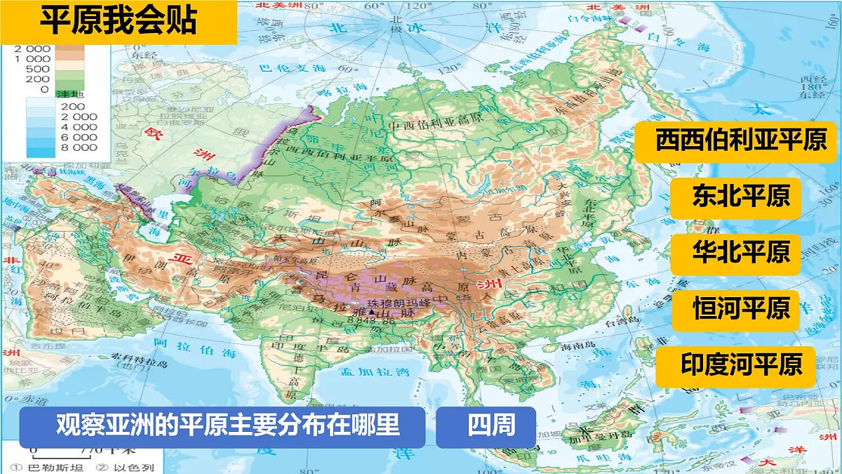 初中 地理 人教版(2024) 七年级下册(2024) 第七章第一节 自然环境 课件第6页