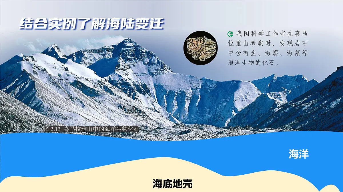 新人教版地理七上 3-3《海陆的变迁》 课件第3页