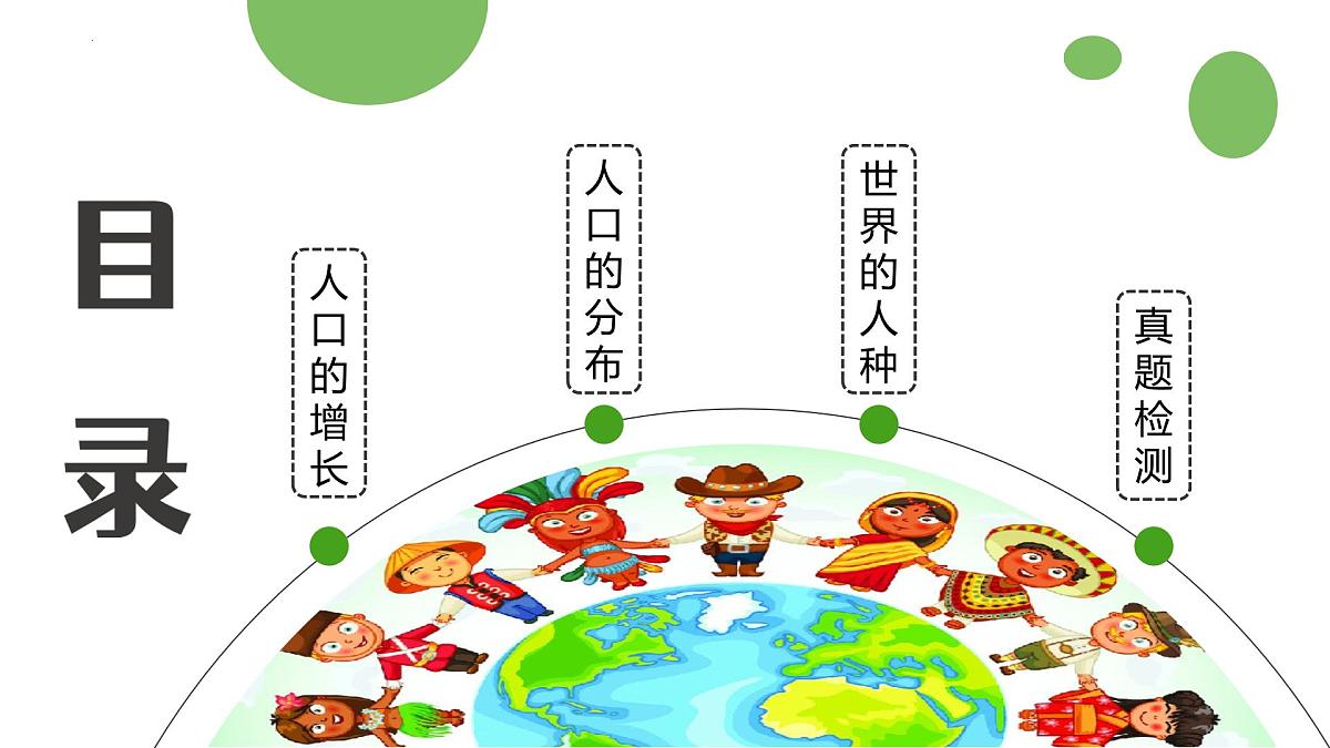 新人教版地理七上 5-1《人口与人种》-课件第3页