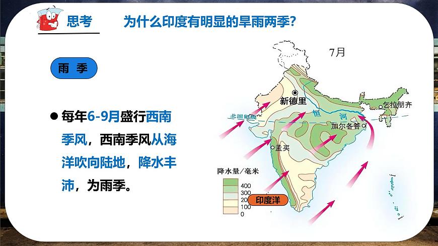 8.2.2 印度(課時(shí)2)(課件)-2024-2025學(xué)年七年級(jí)地理下冊(cè)(商務(wù)星球版2024)第7頁(yè)