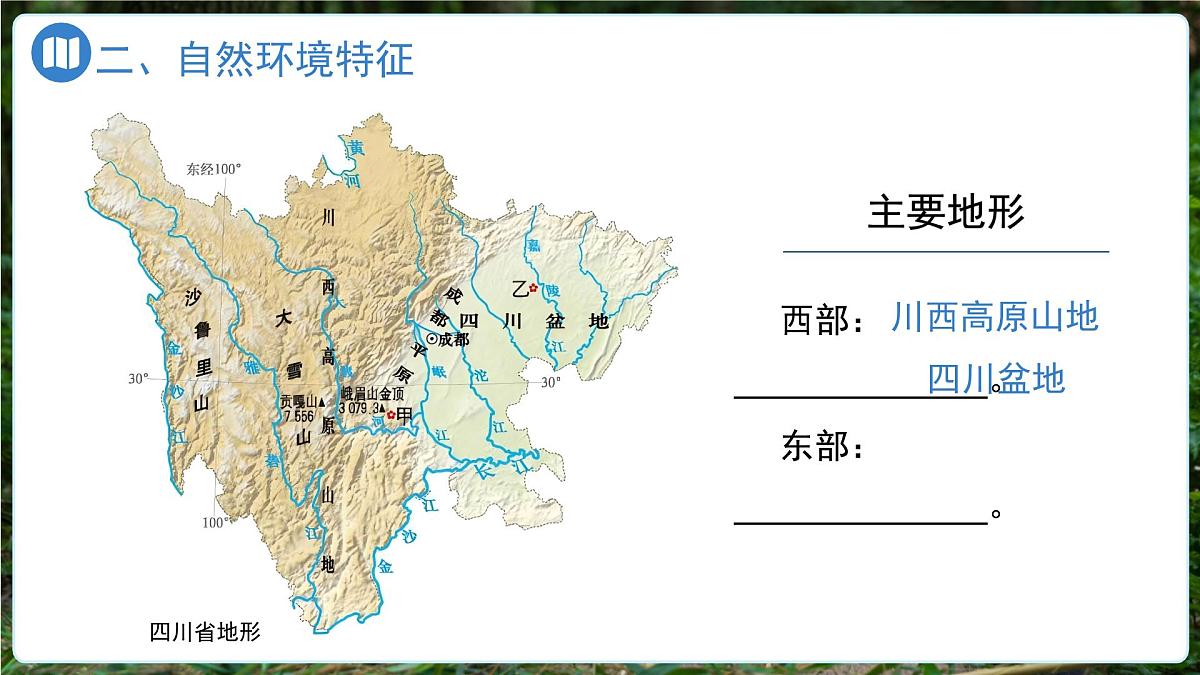 第二节 四川省(第一课时)课件 地理中图版(2024)七年级下册第7页