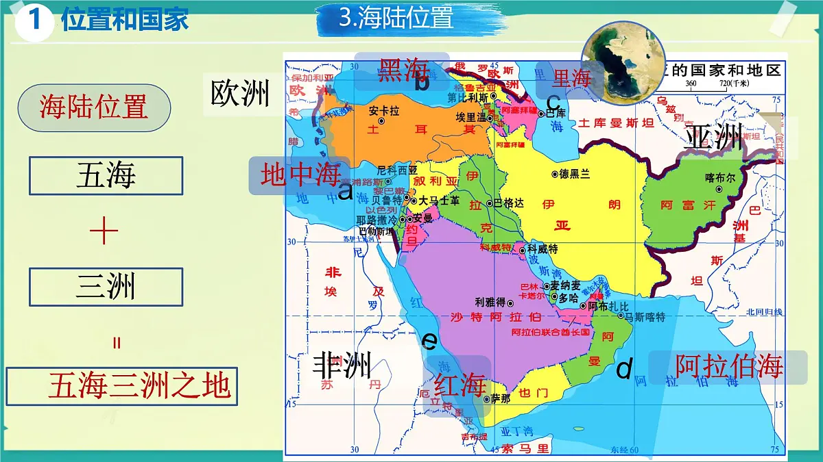 初中地理湘教版(2024)七年级下册8.3 西亚 课件第6页