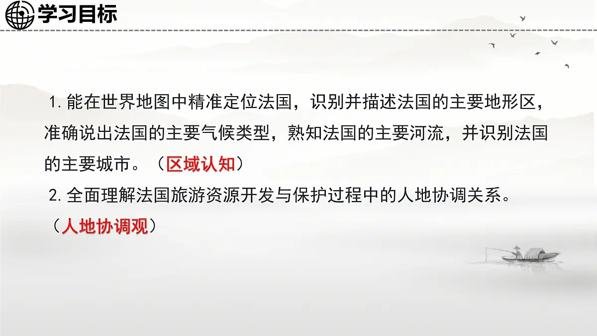 初中地理湘教版(2024)七年级下册9.4 法国 课件第2页