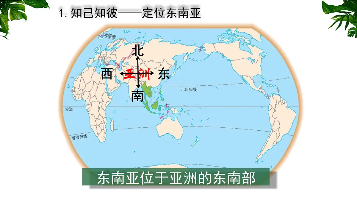 初中地理粤教粤人版(2024)七年级下册6.2 东南亚 课件第2页