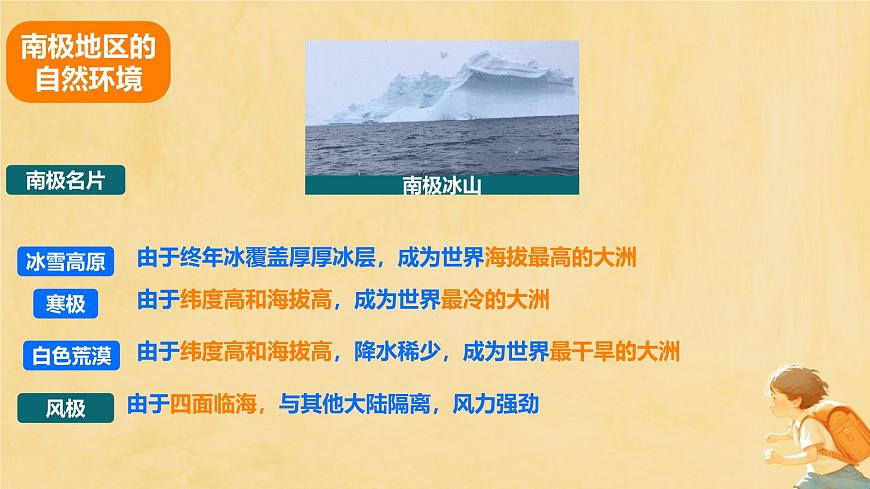 初中地理商務(wù)星球版（2024）七年級(jí)下冊(cè)7.5 南極地區(qū)和北極地區(qū) 課件第8頁(yè)