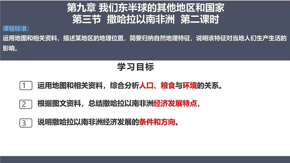 9.3撒哈拉以南非洲第二课时课件-2024-2025学年七年级地理下册人教版(2024第2页