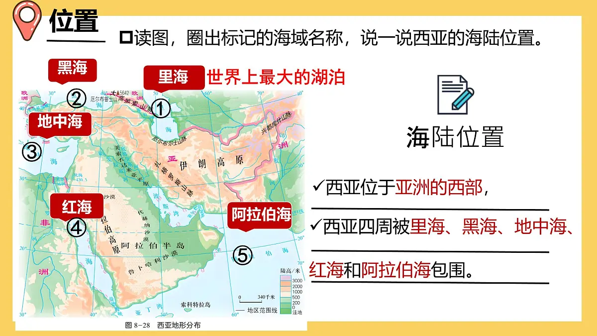 8.3 西亚 第一课时课件 2025学年湘教版地理七年级下册第6页