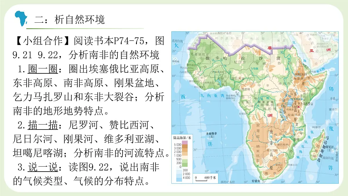 人教版七年级地理下册第九章第三节《撒哈拉以南非洲》第一课时课件第6页