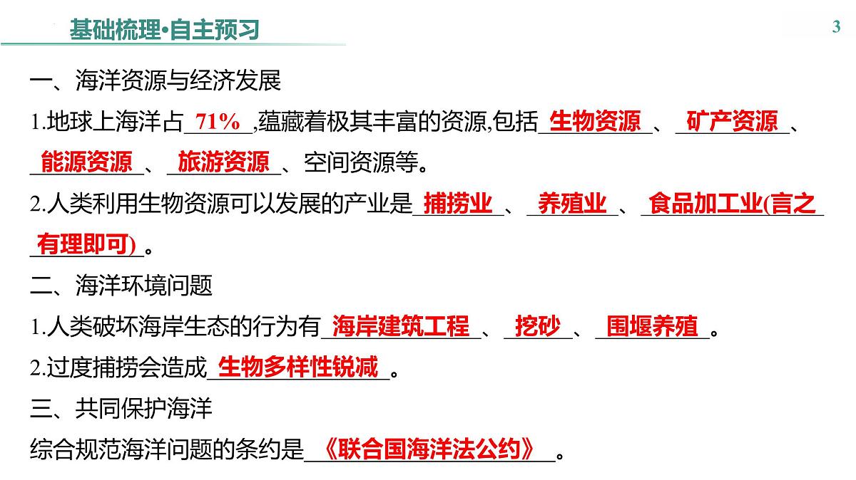 4.1 陆地与海洋——海洋与人类活动 课件-2024-2025学年七年级地理上学期粤人版(2024)第3页