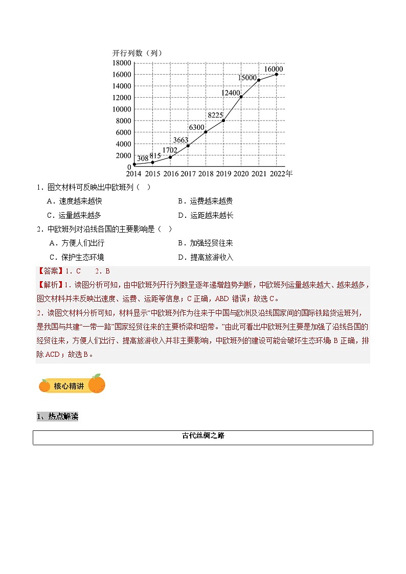 专题09 世界重点、热点区域(讲练)(解析版)第3页