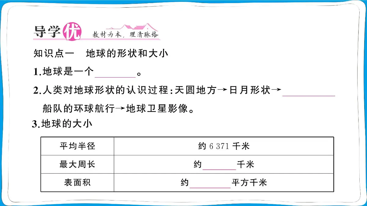 初中地理 人教版(2024)七年级上册1.2地球与地球仪 第1课时 地球的形状和大小 地球的模型———地球仪 训练课件 有答案第2页