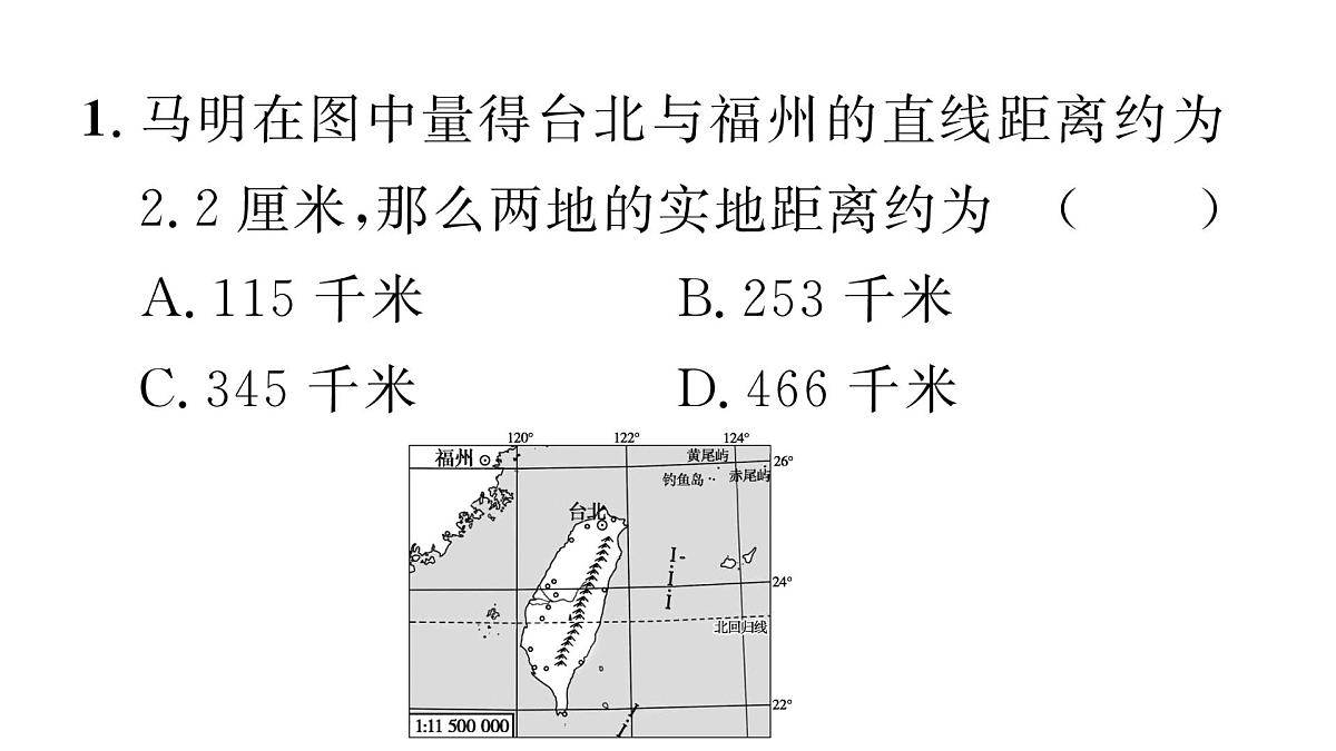 初中地理 人教版(2024)七年级上册第二章 地图 章末小结课件第7页