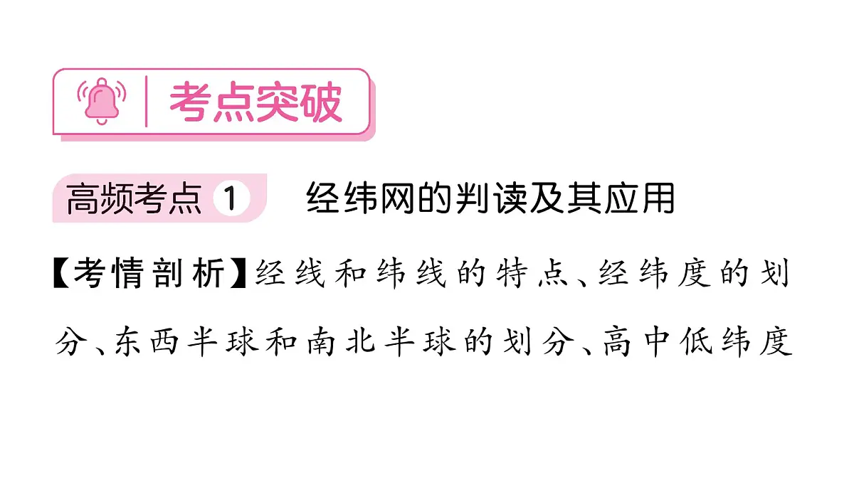 初中地理 人教版(2024)七年级上册第一章 地球 章末小结 习题课件 有答案第6页