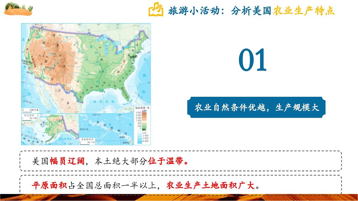 10.1.2 美国(第2课时 农业地区专业化和资源消耗大国)(课件)第7页