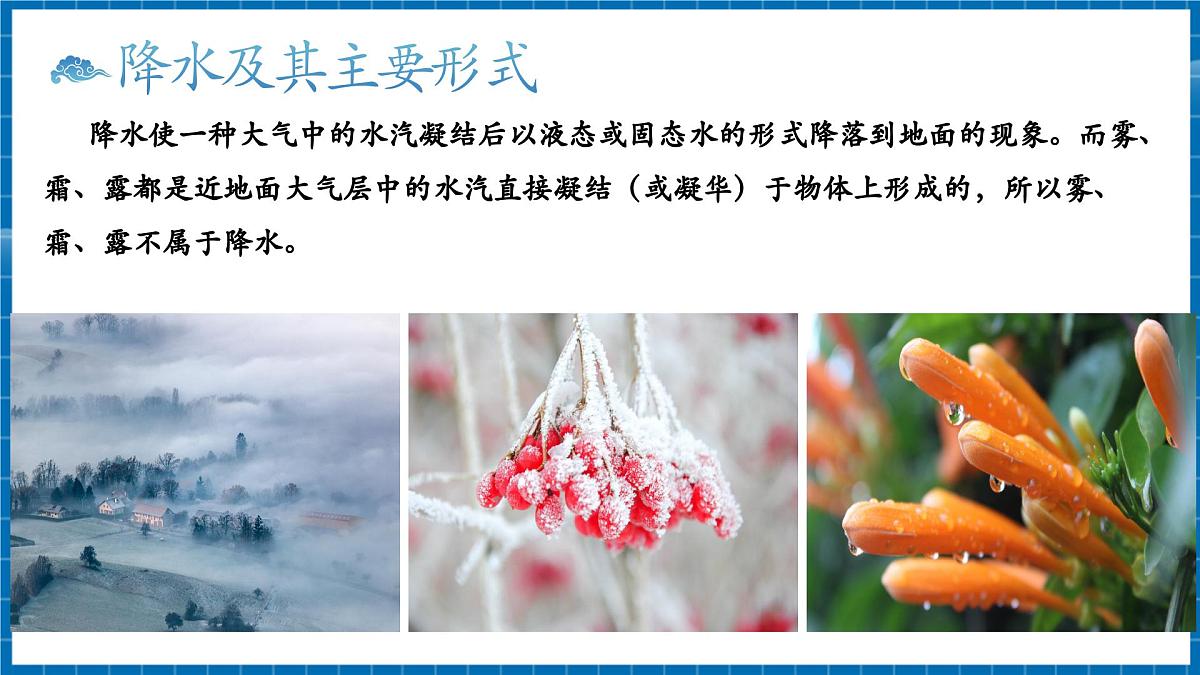 【新教材新课标】商务星球版地理七年级上册4.4降水的变化与分布 课件第5页