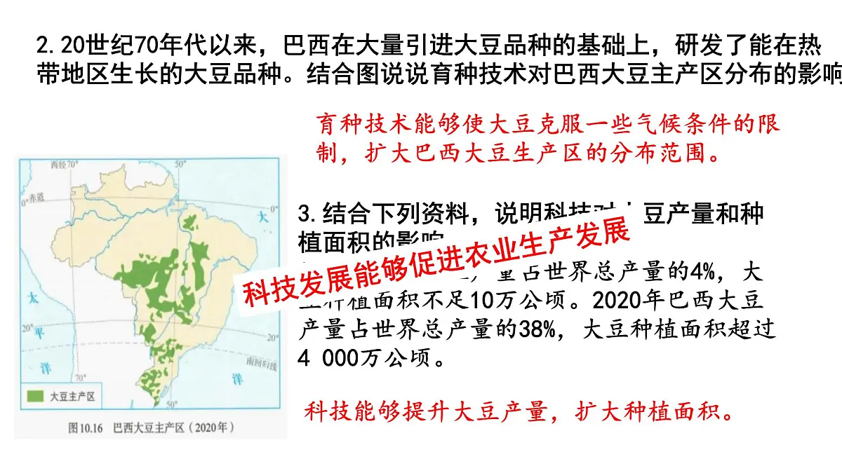初中 地理 人教版(2024)七年级下册10.2 巴西(第二课时) 课件第8页