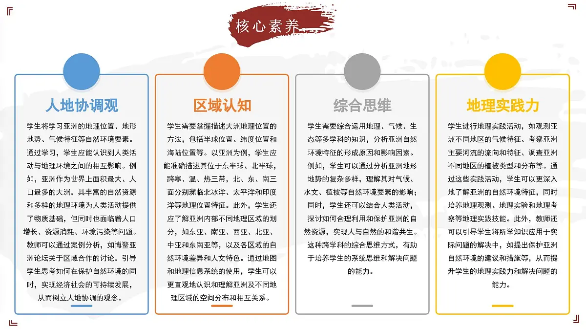 2024-2025学年晋教版地理七年级下册 5.1 归纳自然环境特征 课件第6页