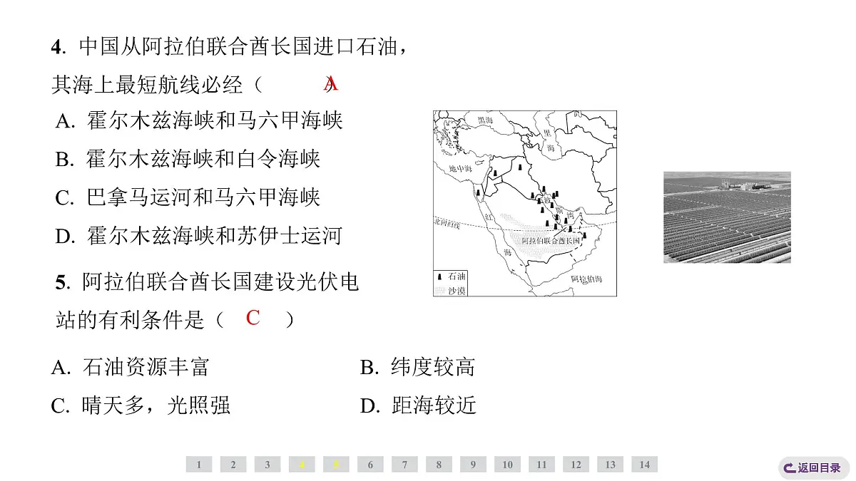 2024-2025学年晋教版地理七年级下册 6.2 走进“世界石油宝库”——西亚课件第8页