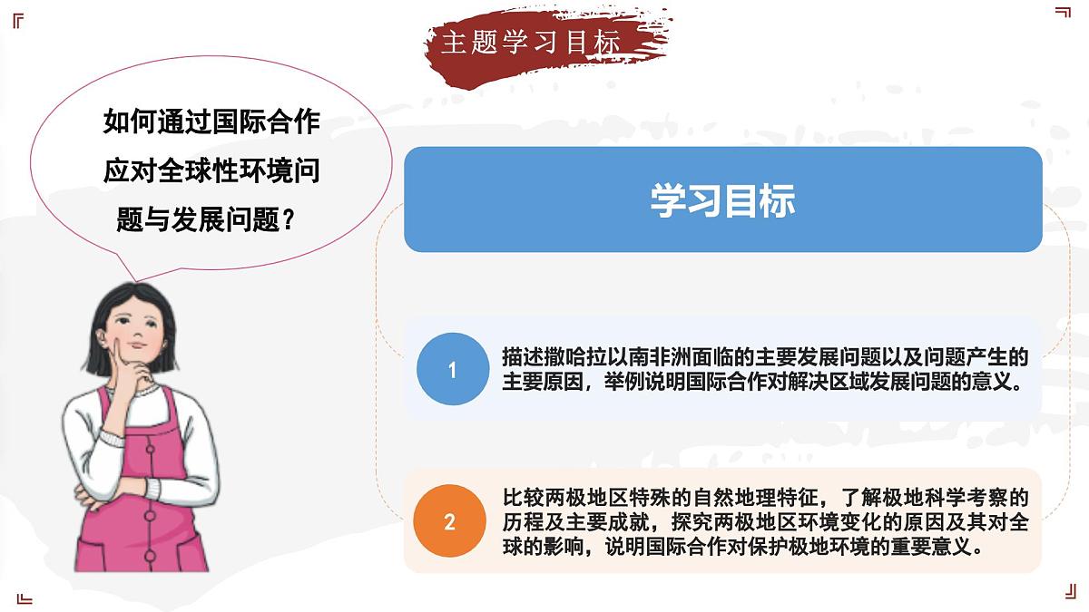 2024-2025学年晋教版地理七年级下册 8.2 推动两极地区的环境保护 第3课时 课件第3页