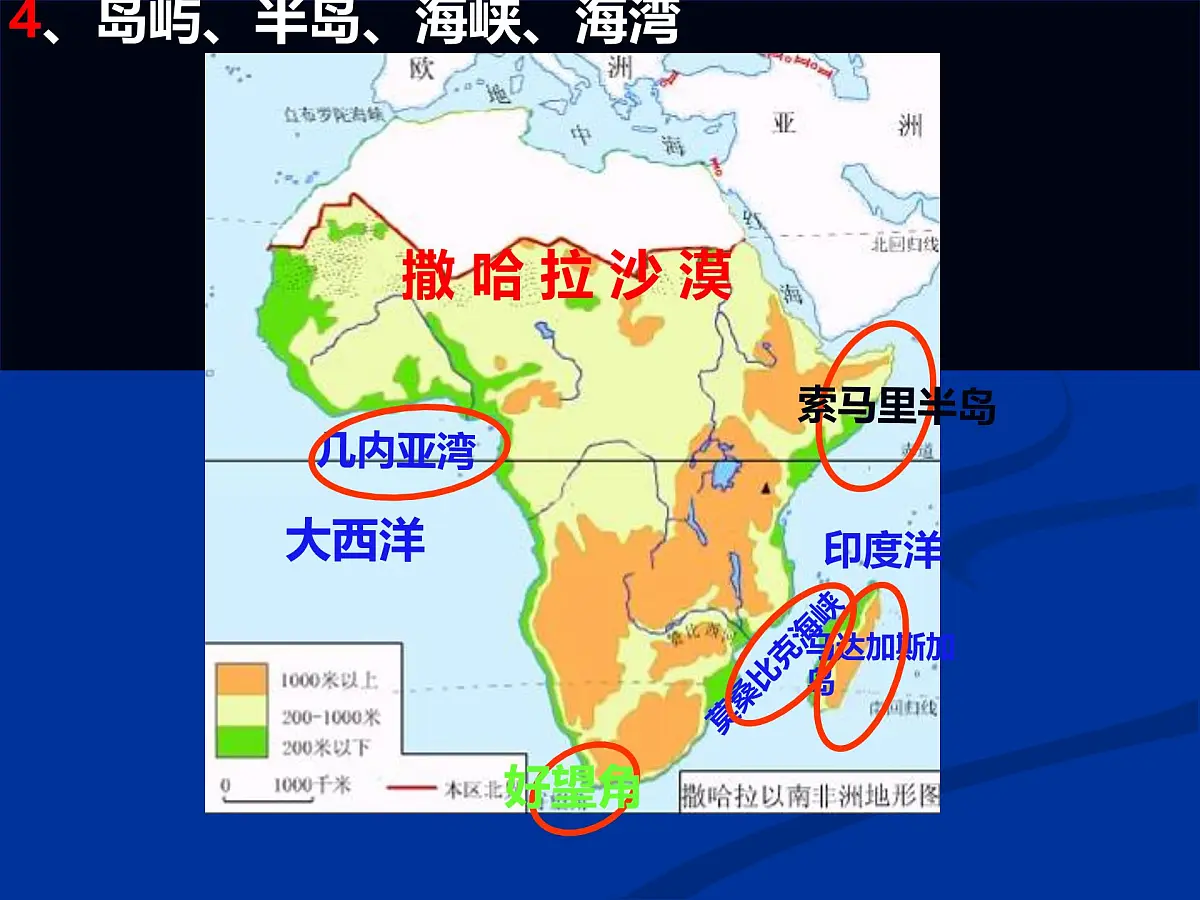初中 地理 人教版(2024)七年级下册9.3 撒哈拉以南非洲 课件第5页