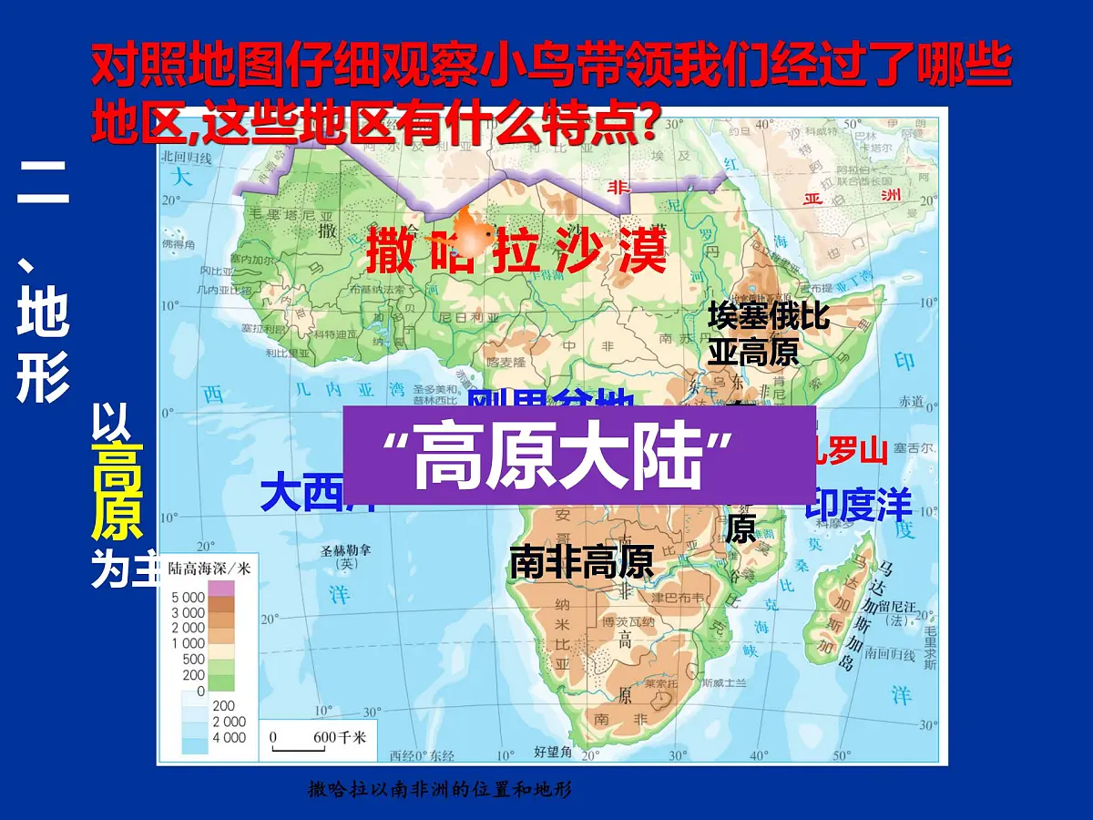 初中 地理 人教版(2024)七年级下册9.3 撒哈拉以南非洲 课件第6页