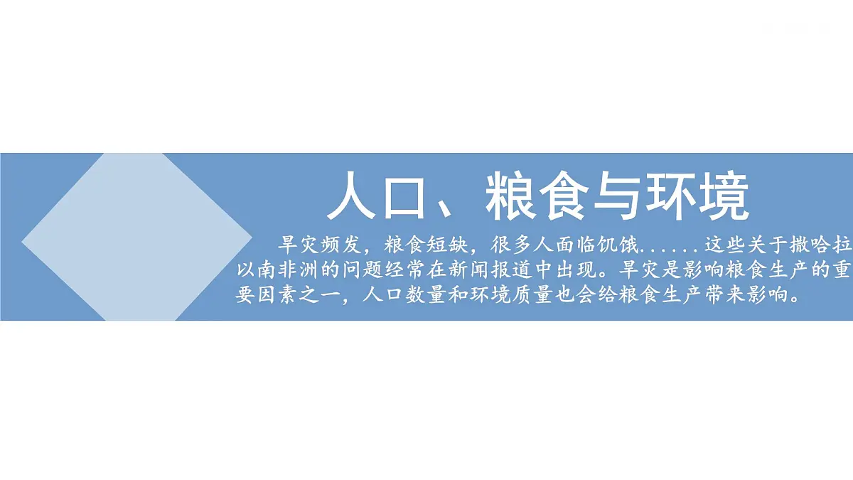 初中 地理 人教版(2024)七年级下册9.3 撒哈拉以南非洲第2课时 课件第3页