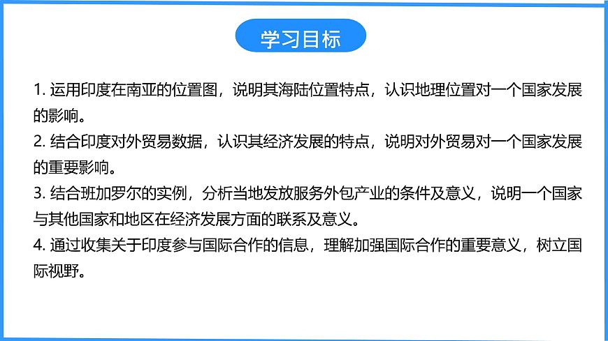 初中 地理 粵教粵人版（2024）七年級(jí)下冊(cè)8.3 印度 課件第2頁(yè)