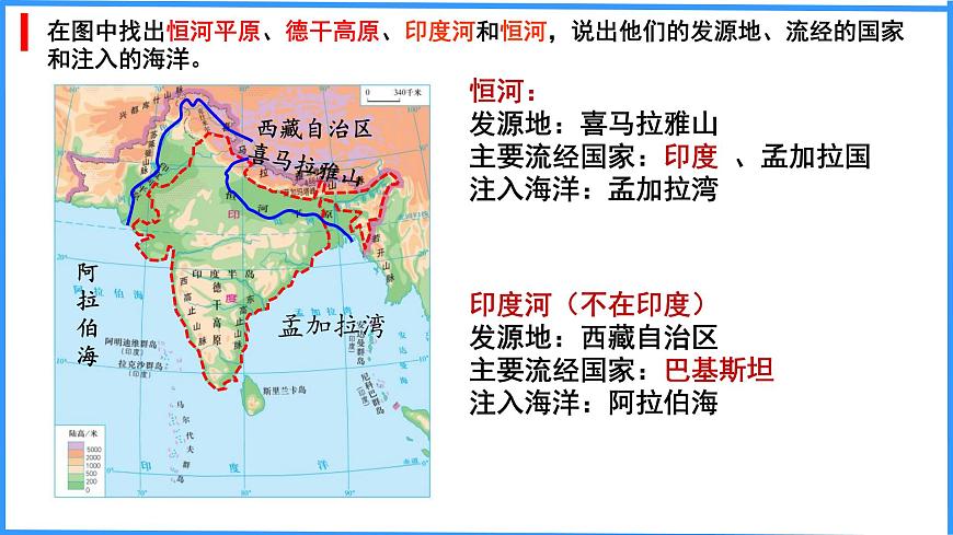 初中 地理 粵教粵人版（2024）七年級(jí)下冊(cè)8.3 印度 課件第5頁(yè)