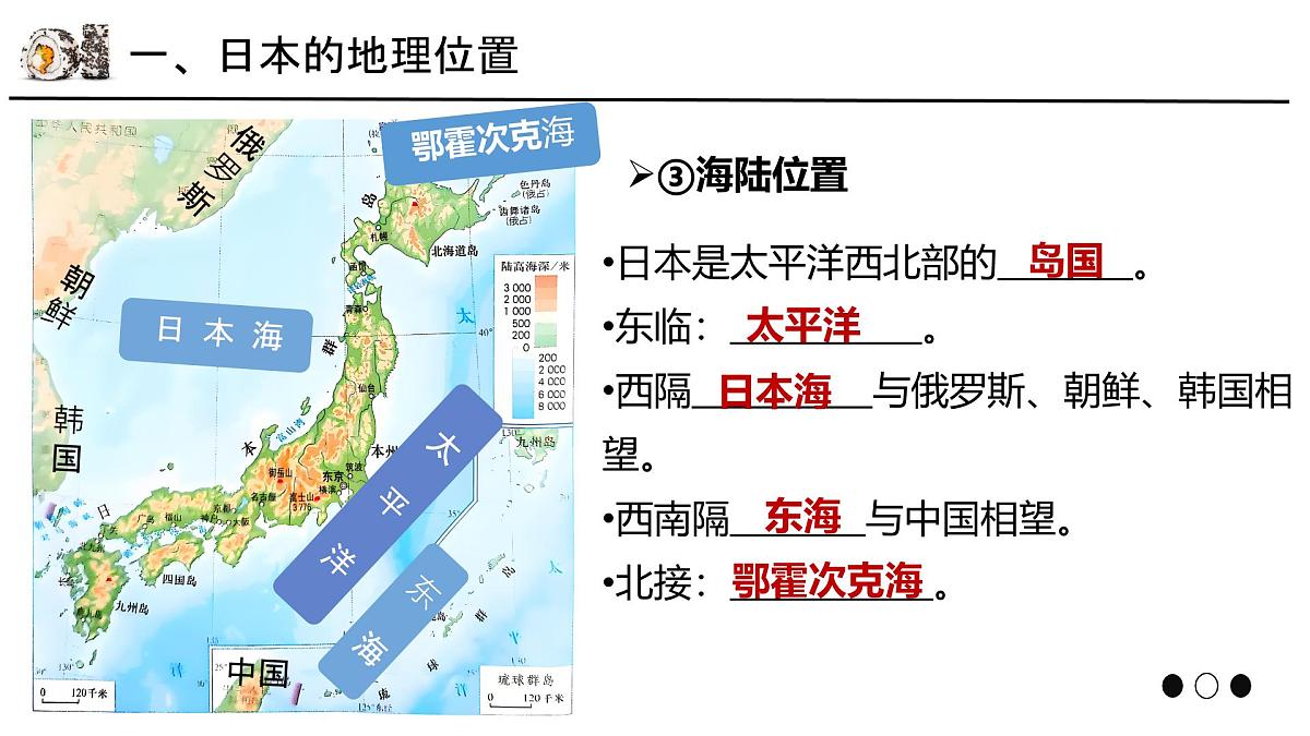 初中 地理 粤教粤人版(2024)七年级下册8.2 日本 课件第5页