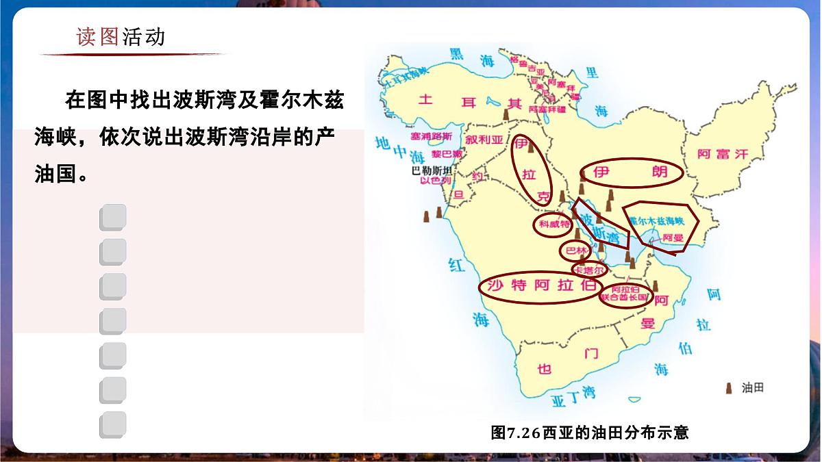 7.2.2 西亚(教学课件)——初中地理商务星球版(2024)七年级下册第7页