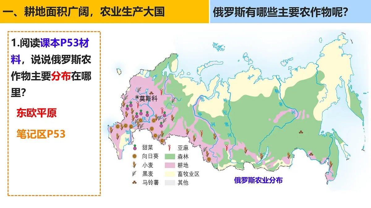 初中 地理 粤教粤人版(2024)七年级下册7.3 俄罗斯 课件第4页