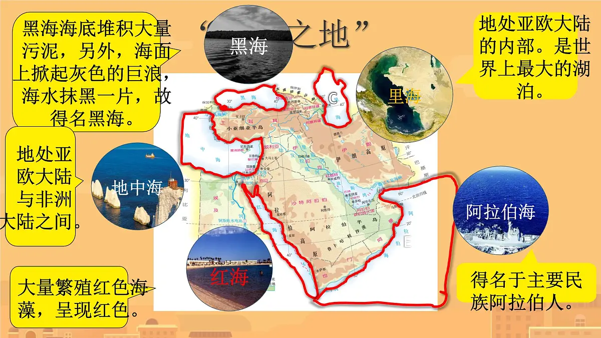 初中 地理 粤教粤人版(2024)七年级下册7.2 中东 课件第3页