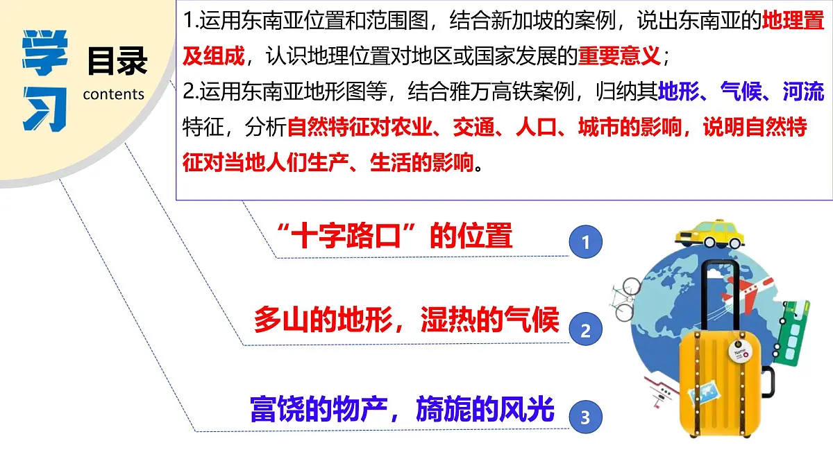 初中 地理 粤教粤人版(2024)七年级下册6.2 东南亚 课件第2页