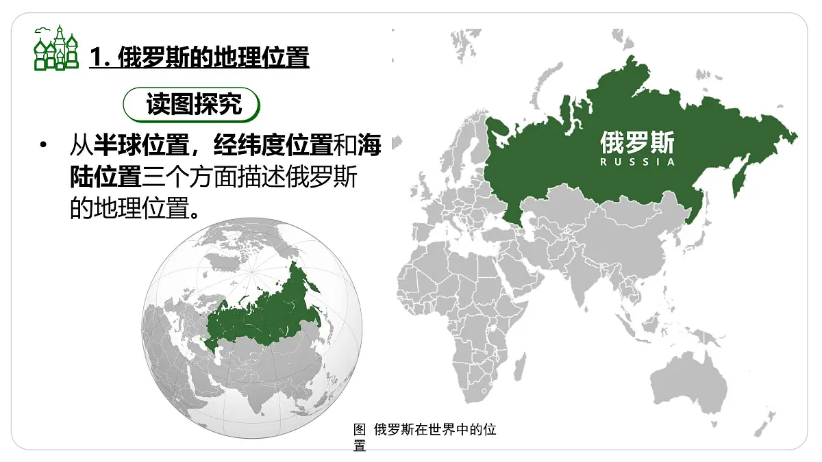 8.2+俄罗斯(第1课时)(课件)2025学年七年级地理下册中图版北京第8页
