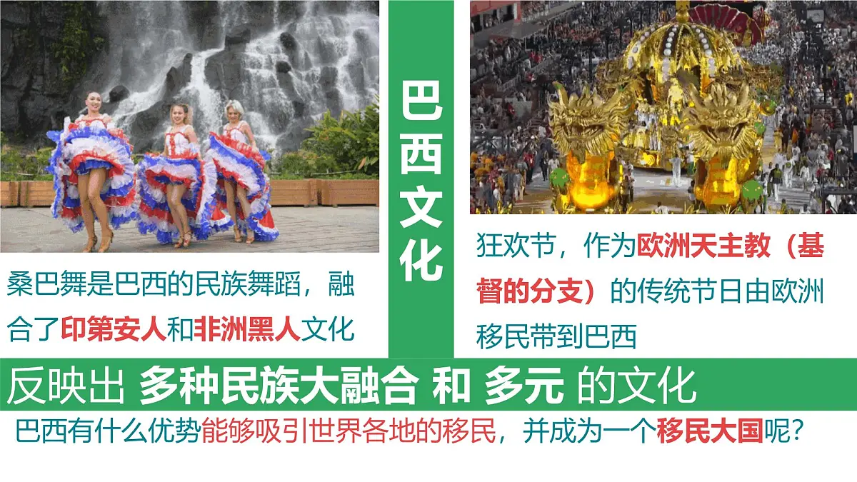 2024-2025学年七年级地理下册(商务星球版2024)8.6巴西课件第5页