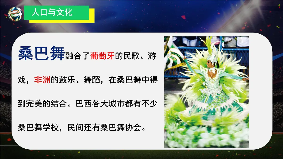 2024-2025学年七年级地理下册(商务星球版2024)8.6巴西 课件第6页
