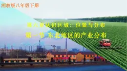 2025年春湘教版地理八年級(jí)下冊(cè)教學(xué)課件 第6章 第3節(jié)  東北地區(qū)的產(chǎn)業(yè)分布